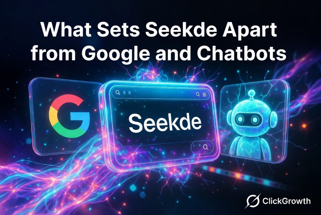 What Sets Seekde Apart from Google and Chatbots