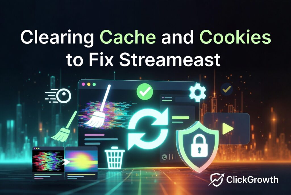 Clearing Cache and Cookies to Fix Streameast