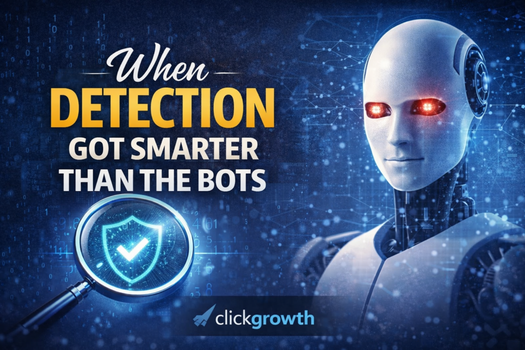 When Detection Got Smarter Than the Bots