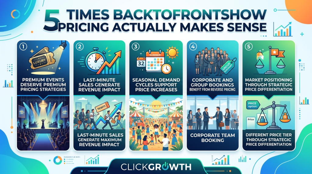 BackToFrontShow Pricing