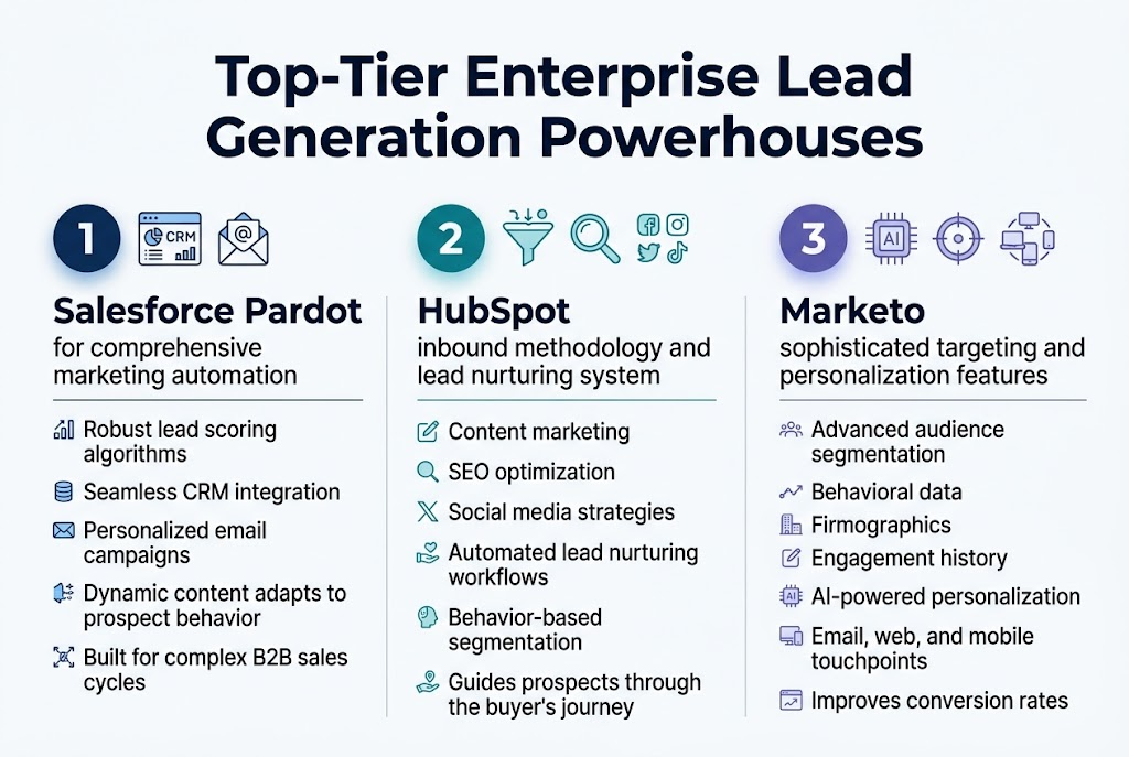 Top-Tier Enterprise Lead Generation Powerhouses