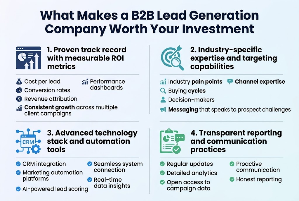 B2B Lead Generation Company Worth Your Investment