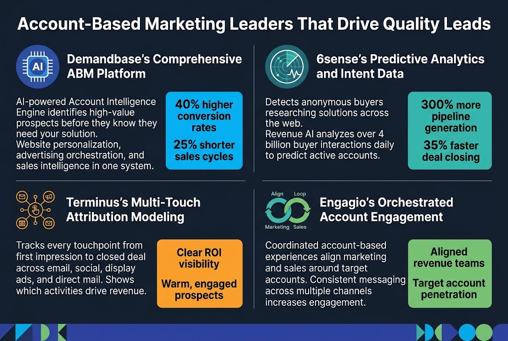 Account-Based Marketing Leaders That Drive Quality Leads