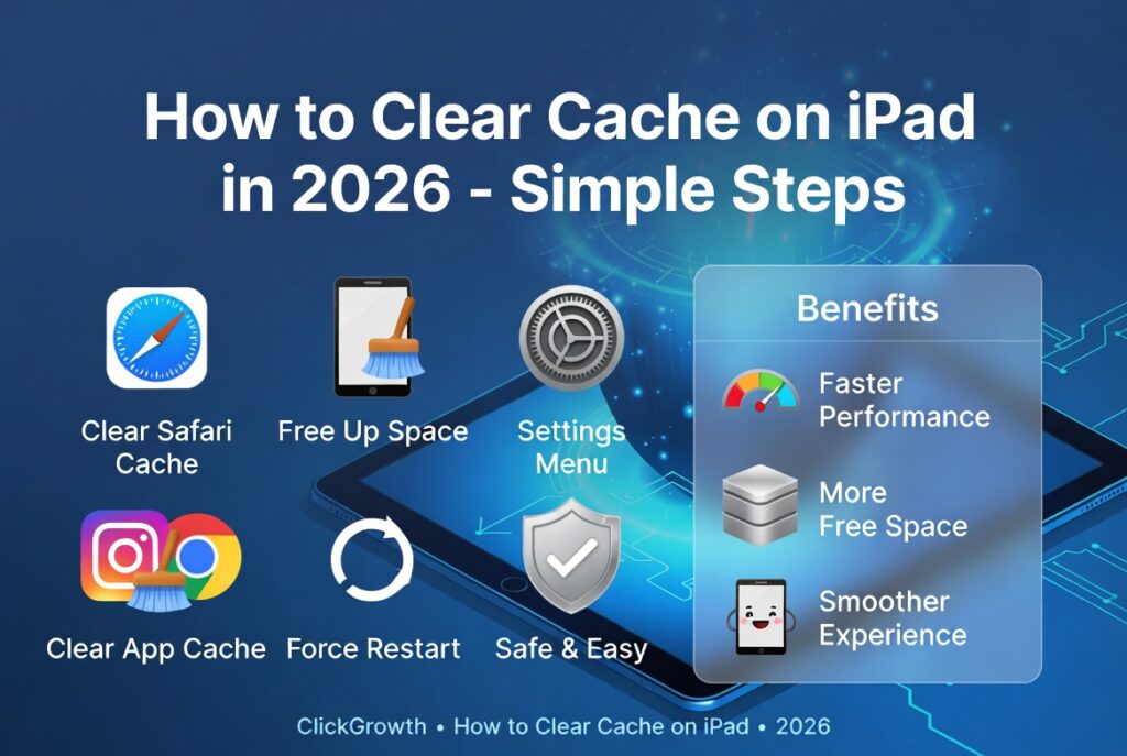 How to Clear Cache on iPad